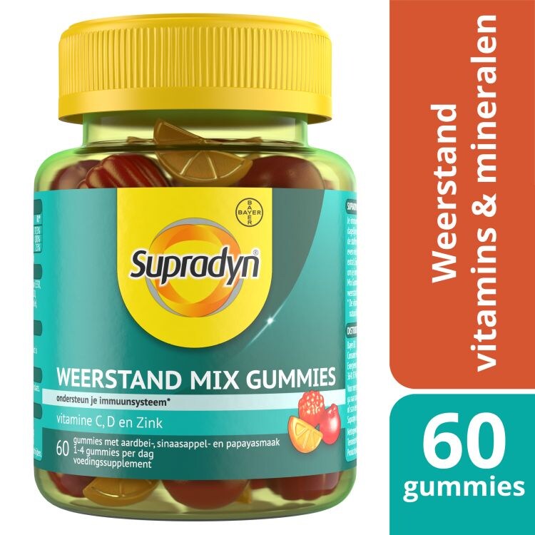 Supradyn Weerstand Mix Gummies 60